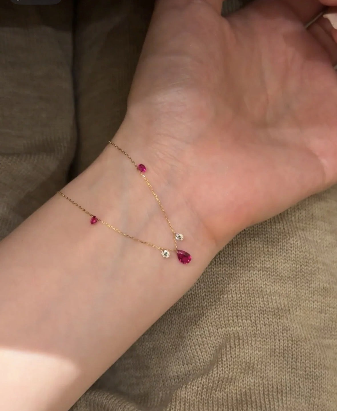 Water Droplets Necklace