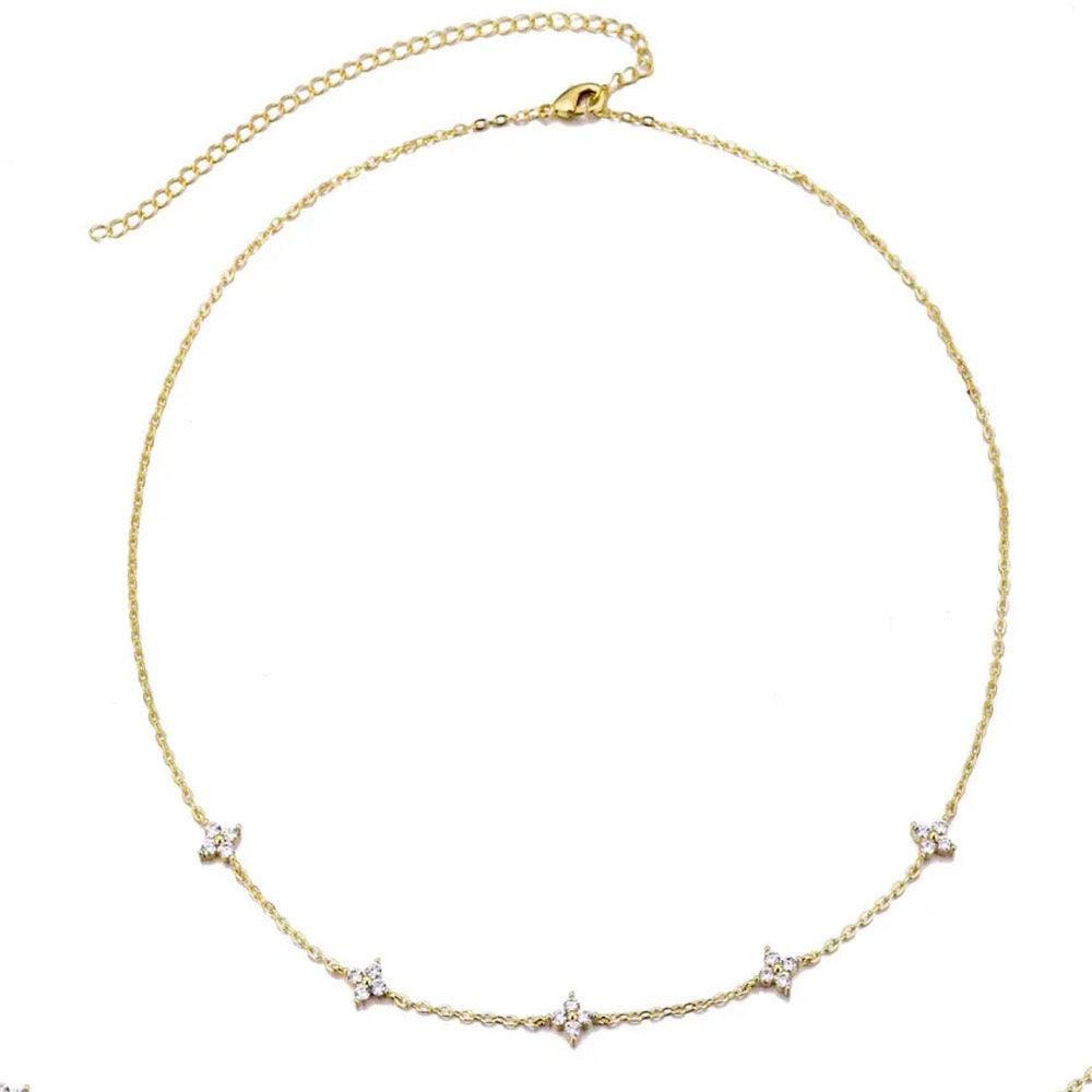 Flower Copper Necklace