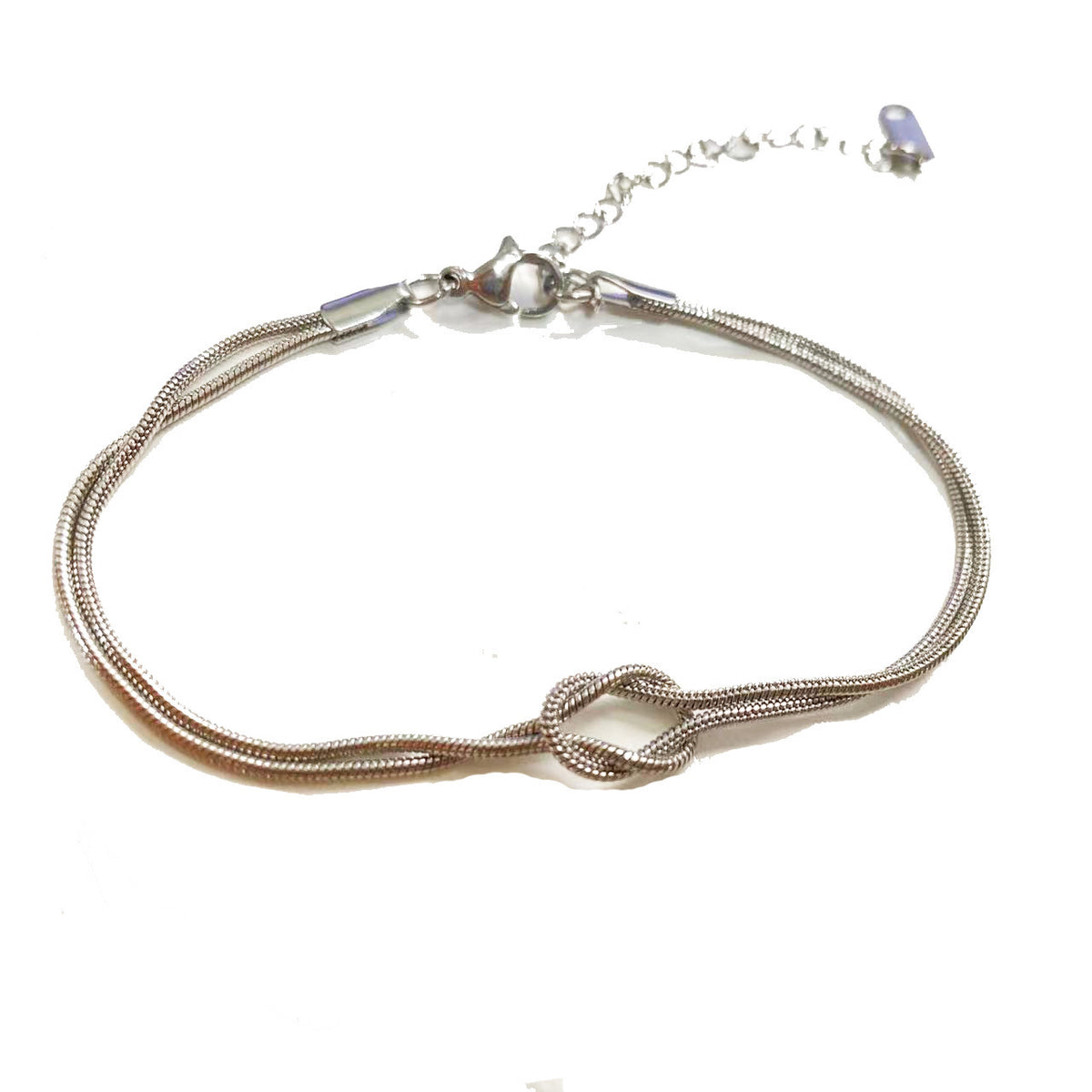 Permanent 1 Pair of Couple Bracelets 18k Gold Plated