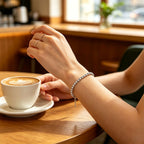 Geometric Waterproof Bracelet 18k Fold Plated